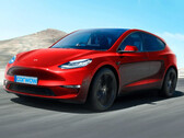 Tesla Model 2 hatch render (image: CarWow)
