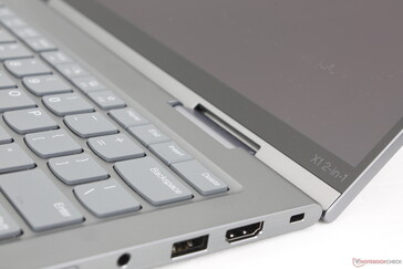 Power button is along the edge unlike on most other laptops