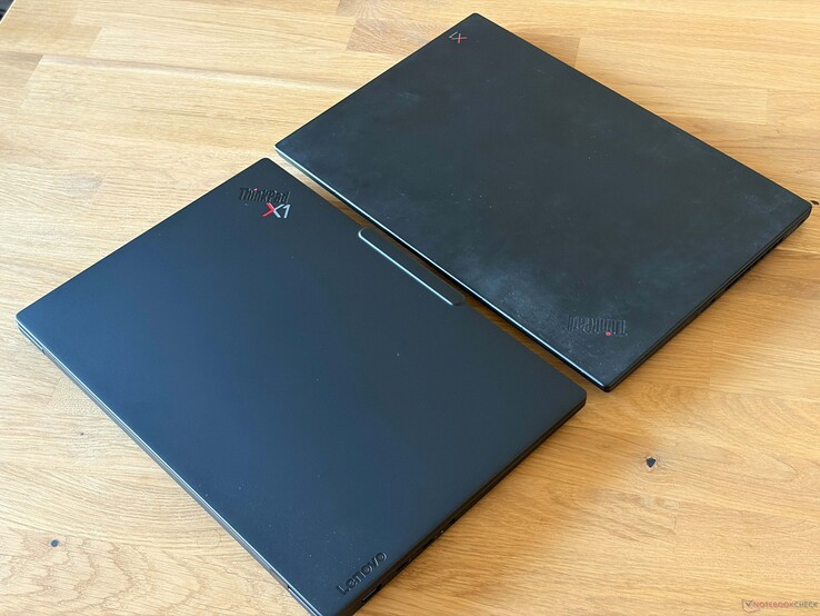 X1 Carbon Gen 14 (left) vs. Gen 7 (right)