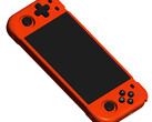The XU40 H55 appears to be modelled on the Switch Lite but with a repositioned d-pad and left joystick. (Image source: XU Retro via Retro Handhelds)