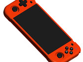 The XU40 H55 appears to be modelled on the Switch Lite but with a repositioned d-pad and left joystick. (Image source: XU Retro via Retro Handhelds)