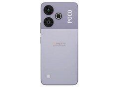 The Xiaomi POCO M6 Plus renders reveal a slightly different LED flash ring design from its sibling (Source: 91mobiles) 