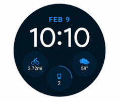 Android Wear 2.0 watch face