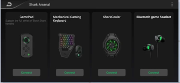 The updated Black Shark gaming features. (Source: Black Shark)