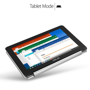 Asus Chromebook Flip C101PA-DB02 tablet mode (Source: Asus)