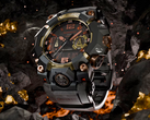 Promo image for the Casio Mudmaster "Magma Gold" watch