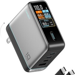 The Cuktech 10 Ultra charger has a built-in display