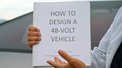 Tesla shares all of the Cybertruck's 48V engineering (image: Hagerty/YT)