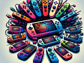 The Nintendo Switch 2 may be more of a simple console update rather than a whole Pro reworking. (DALL·E 3 AI-generated image)