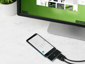 Tiny IOGEAR GUD3C460 USB-C docking station turns your Android smartphone into a desktop (Source: IOGEAR)