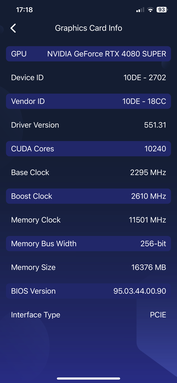 GPU information