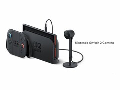 The Nintendo Switch 2 Camera connects via USB-C to the Nintendo Switch 2. (Image source: Nintendo)