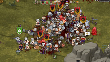 An image showing a battle between two armies in Norland.