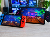 Nintendo Switch OLED vs. OneXplayer X1 Pro - The Smurfs 2. (Image source: Marc Herter/ Notebookcheck)