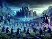 Raid: Shadow Legends from AI's perspective (Image source: Generated using DALL·E 3)