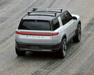 The Rivian R2 rear.