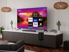 The 2023 Roku Plus Series QLED 4K Smart TVs are discounted at Best Buy US. (Image source: Roku)