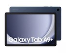 The Galaxy Tab A9 Plus in its blue colourway. (Image source: WinFuture)