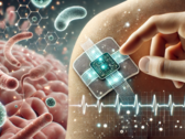 Using targeted stimulation, researchers were able to greatly reduce bacterial growth on porcine skin models. (Image source: Dall-E)