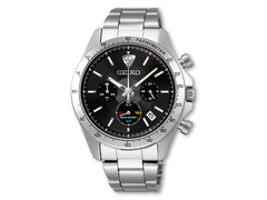 The caseback on the new Seiko watch features the series logo, a serial number and the Tsuchinoko of Shimokitazawa