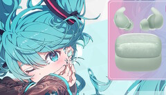 Only 500 units of the Sony Hatsune Miku Linkbuds Fit earbuds will be sold. (Image source: Sony)