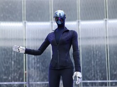 The XPeng Iron unexpectedly toppled during its debut presentation.