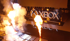Microsoft is having an explosive E3 2019 Xbox briefing. (Image source: Mixer/screenshot) Microsoft is having an explosive E3 2019 Xbox briefing. (Image source: Mixer/screenshot)