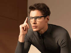 The Smart Audio Glasses can be purchased from AliExpress for $86.54. Pictured: a promo image of the wearable. (Image source: Xiaomi)