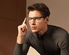 The Smart Audio Glasses can be purchased from AliExpress for $86.54. Pictured: a promo image of the wearable. (Image source: Xiaomi)