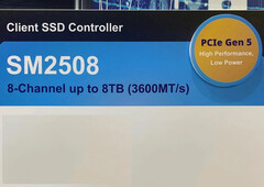 Low-power PCIe 5.0 SSD controller for notebooks (Image Source: ITHome)