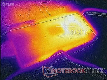 AC adapter after an hour of gaming