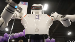 A humanoid robot. (Image source: CES)