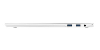 LG Gram Pro 360 - Right - USB 3.2 Gen2 Type-A, 3.5 mm combo audio jack. (Image Source: LG)