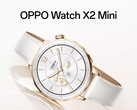 The Oppo Watch X2 Mini will be available in three finishes. (Image source: Oppo)