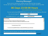 Popcorn Time gives the victim 7 days to either pay up or infect others. (Source: Bleeping Computer)