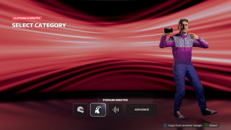 My player's victory emote (image source: Anil Ganti, Notebookcheck)