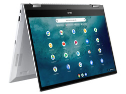The Asus Chromebook Flip CX5 CX5500FEA-E60012 (90NX0361-M00120), provided by Asus Germany.