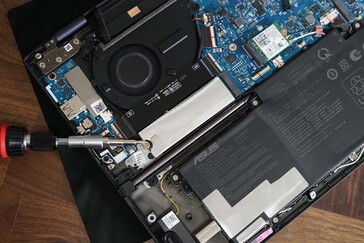 M.2 SSD and Wi-Fi module can be swapped out easily