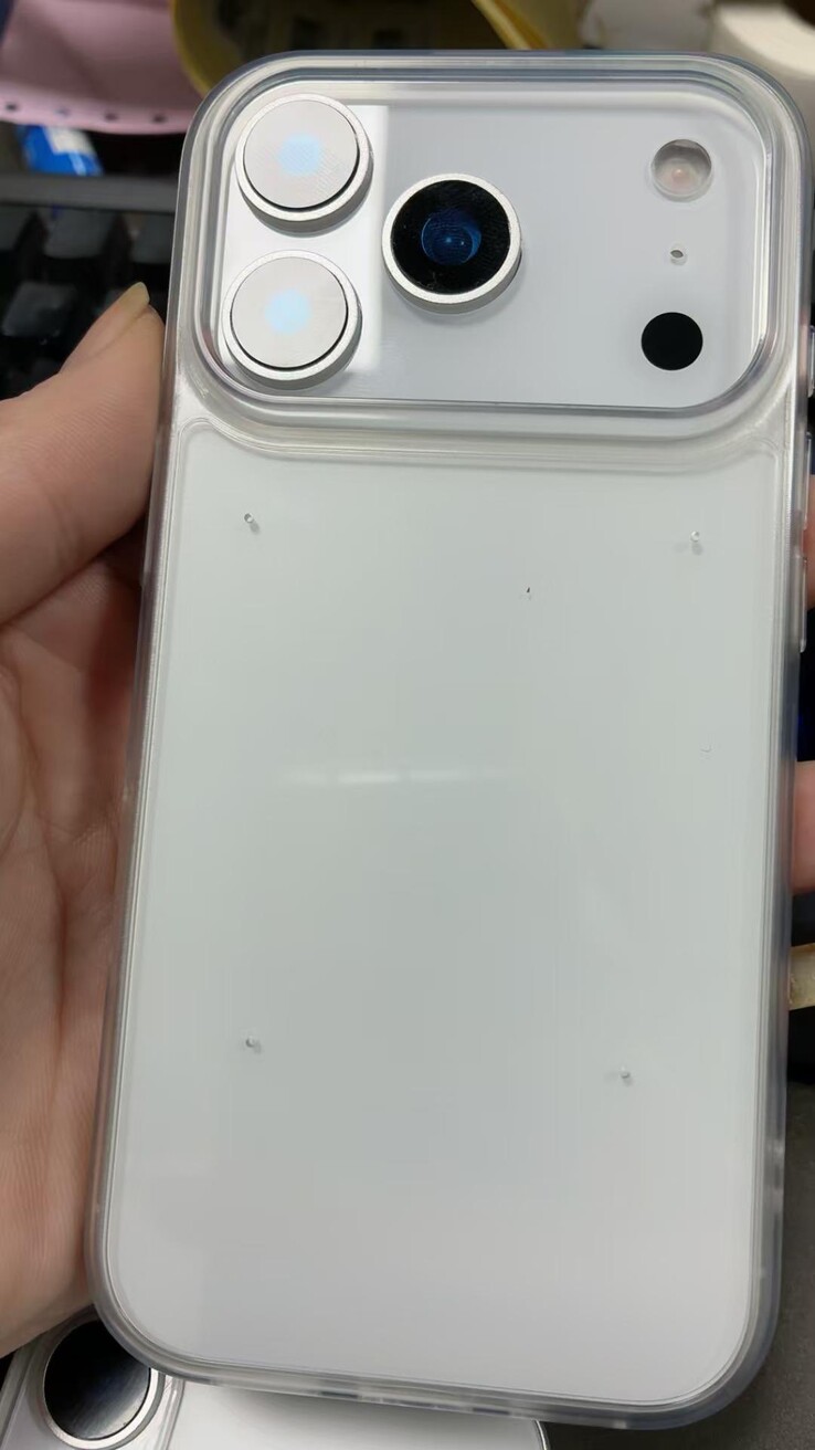 The "iPhone 17 Pro". (Source: Majin Bu via X)