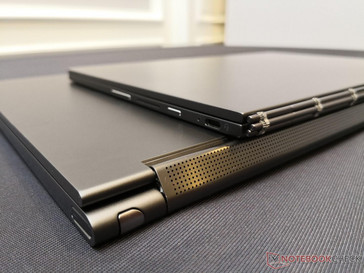 Yoga Book C930 (top) vs. Yoga C930 (bottom)
