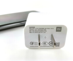 Xiaomi includes an 18 W charger in the box