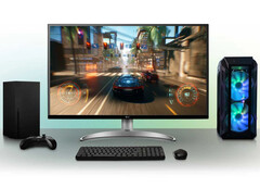 The LG 32UQ750-W is suitable for gaming on current-generation games consoles and high-end PCs. (Image source: LG)