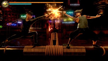 Pictured: A gameplay screenshot from Like a Dragon: Pirate Yakuza in Hawaii.