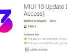 MIUI 13 Update Download (Early Access) (Source: Google Play)