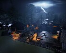 An image showing a village in Sengoku Dynasty.