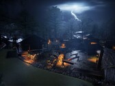 An image showing a village in Sengoku Dynasty.