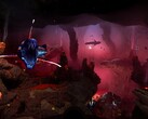 One of the creatures from the upcoming Subnautica 2. (Image source: Steam)