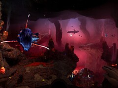 One of the creatures from the upcoming Subnautica 2. (Image source: Steam)