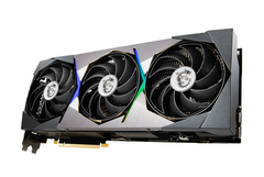 eTeknix tested the RTX 3080 12 GB with an MSI SUPRIM X. (Image source: MSI)