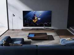 The global TV S Pro Mini LED series 2026 has a peak brightness rating of 1,700 nits and up to a 288 Hz refresh rate. Pictured: a promo picture of one of the new TVs. (Image source: Xiaomi)